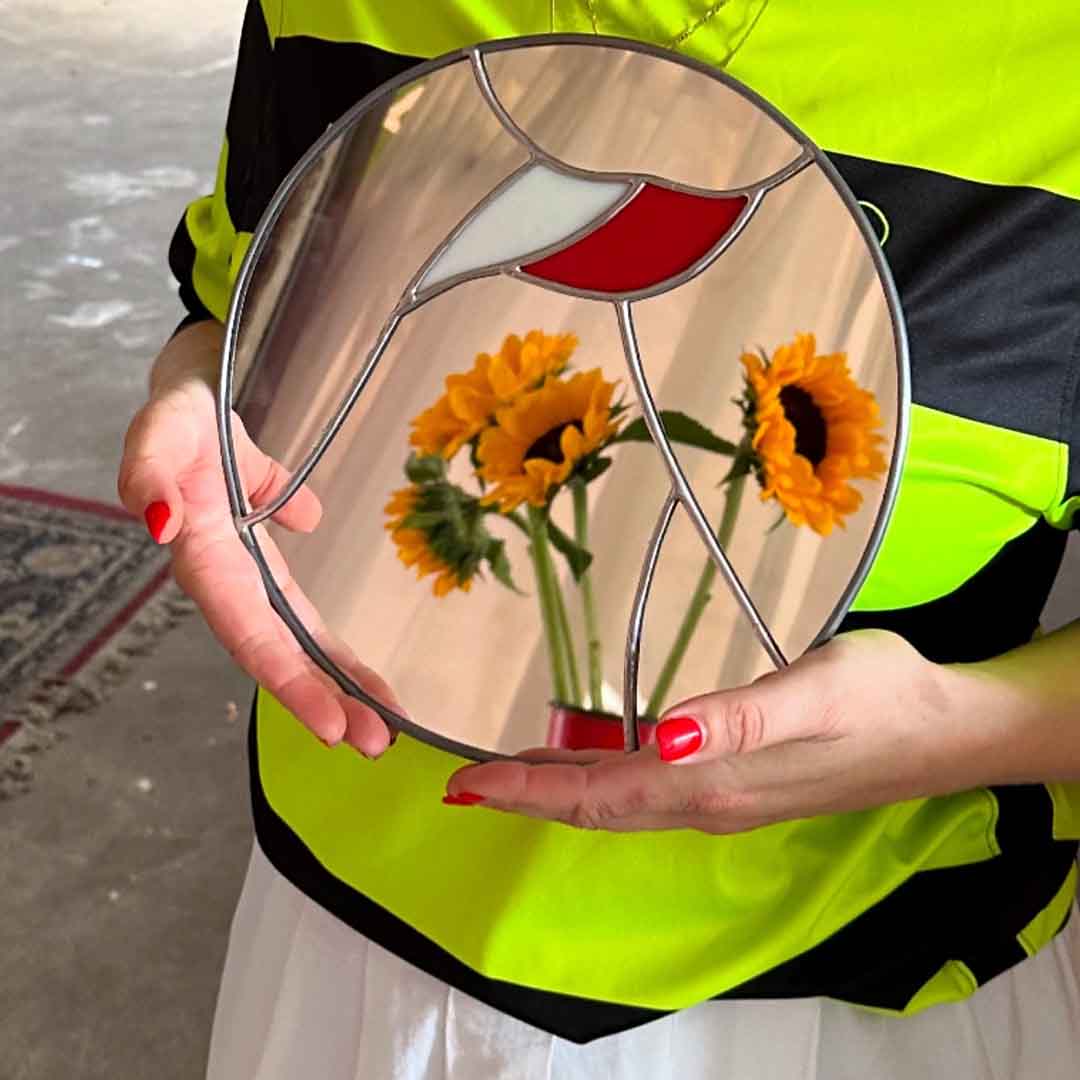 Cloudburst Mini Spiegel (Op Aanvraag)